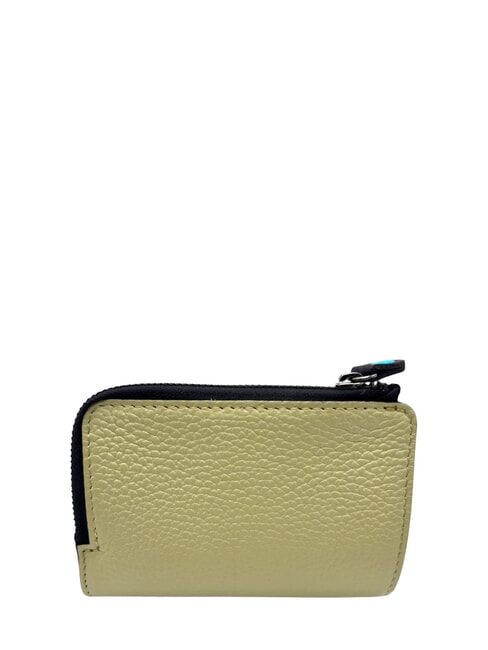 GMONEY57 Portafoglio in pelle, con zip celadon - Portafogli Donna