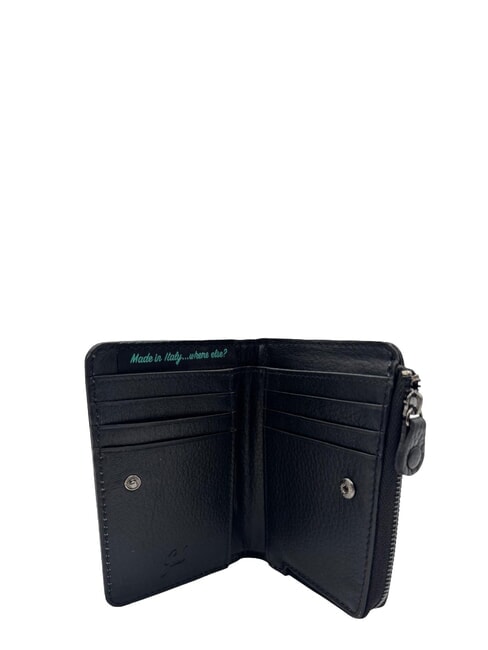 GMONEY57 Portafoglio in pelle, con zip provenza - Portafogli Donna