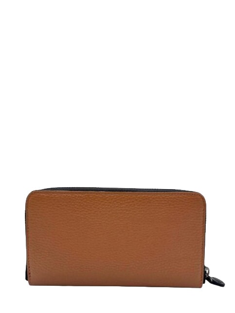 GMONEY17 Portafoglio ziparound in pelle, large camoscio - Portafogli Donna