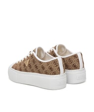 GUESS JOEZI4 Sneakers Beige/Brown - Scarpe Donna - 3