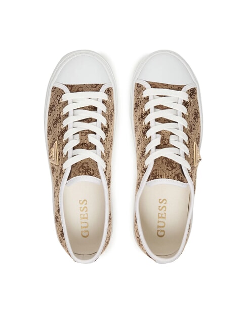 JOEZI4 Sneakers Beige/Brown - Scarpe Donna