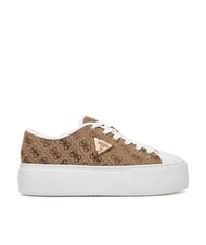 GUESS JOEZI4 Sneakers Beige/Brown - Scarpe Donna - 2