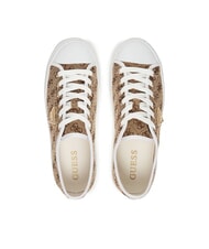 GUESS JOEZI4 Sneakers Beige/Brown - Scarpe Donna - 4