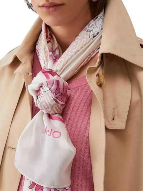 FLOWER Foulard soft peony - Sciarpe