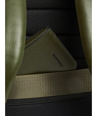 PIQUADRO RUSSEL Zaino in pelle porta pc 15.6" VERDE - Zaini da lavoro porta PC - 7