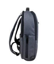 PIQUADRO BRIEF 2 Zaino porta PC in tessuto riciclato grigio - Zaini da lavoro porta PC - 3