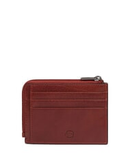 PIQUADRO S141 Porta carte di credito, in pelle - Portafogli Uomo