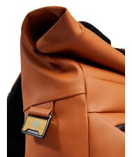 PIQUADRO CORNER SPECIALE GOMMATO Zaino roll-top porta pc 15.6" CUOIO - Zaini da lavoro porta PC - 6