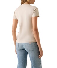 GUESS 3D SCRIPT Maglietta in cotone warm slate - T-shirt e Top Donna - 2