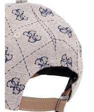 GUESS 4G JACQUARD Cappello da baseball 4g canvas jacq velve - Cappelli - 2