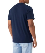 GUESS LOGO CONTRAST T-Shirt in cotone smartblue - T-shirt Uomo - 2