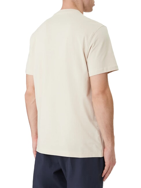 LOGO CONTRAST T-Shirt in cotone light oak - T-shirt Uomo
