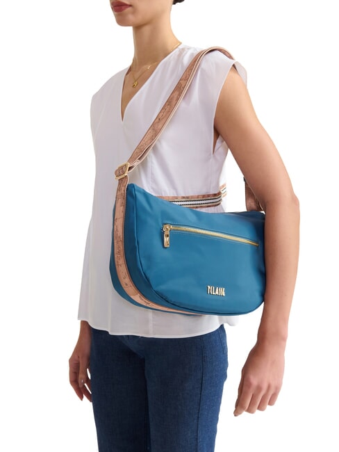 BREEZE NYLON Borsa tracolla, a mezzaluna blu pacifico - Borse Donna