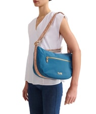 ALVIERO MARTINI PRIMA CLASSE BREEZE NYLON Borsa tracolla, a mezzaluna blu pacifico - Borse Donna - 2