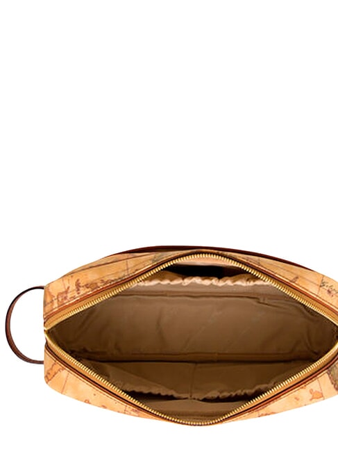 GEO CLASSIC Beauty case grande, misto pelle NATURALE - Beauty Case