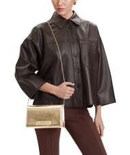 LOVE MOSCHINO SMART DAILY Pochette con catena platino - Borse Donna - 2