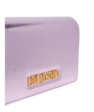 LOVE MOSCHINO SMART DAILY Pochette con catena rosa - Borse Donna - 5