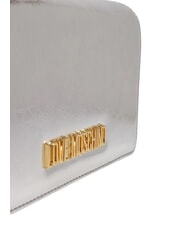 LOVE MOSCHINO SMART DAILY Pochette con catena argento - Borse Donna - 5