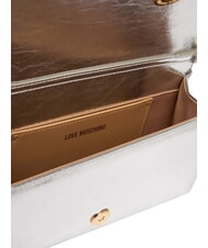 LOVE MOSCHINO SMART DAILY Pochette con catena argento - Borse Donna - 6