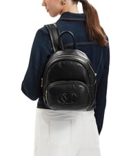 LOVE MOSCHINO PILLOW Zaino con tasca frontale Nero - Borse Donna - 2