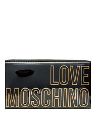 LOVE MOSCHINO BOLD LOVE Portafoglio a zip Nero - Portafogli Donna - 4