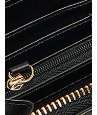 LOVE MOSCHINO BOLD LOVE Portafoglio a zip Nero - Portafogli Donna - 5