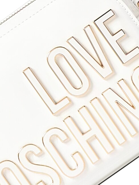 ENAMELED Borsa mini a tracolla bianco - Borse Donna