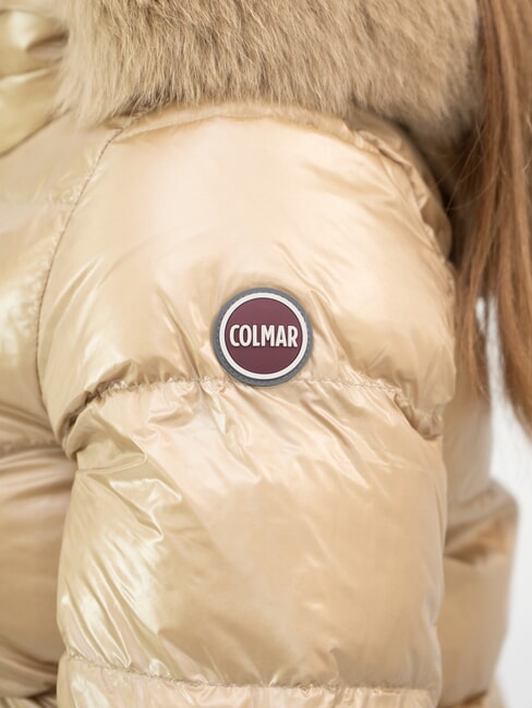 ORIGINALS FRIENDLY Piumino con cappuccio camel-dark steel - Piumini Donna