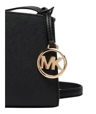 MICHAEL KORS BECCA Borsa mini a tracolla, in pelle black - Borse Donna - 5