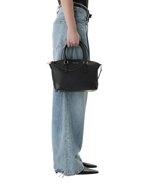 MURPHY Borsa a mano con tracolla, in pelle black - Borse Donna