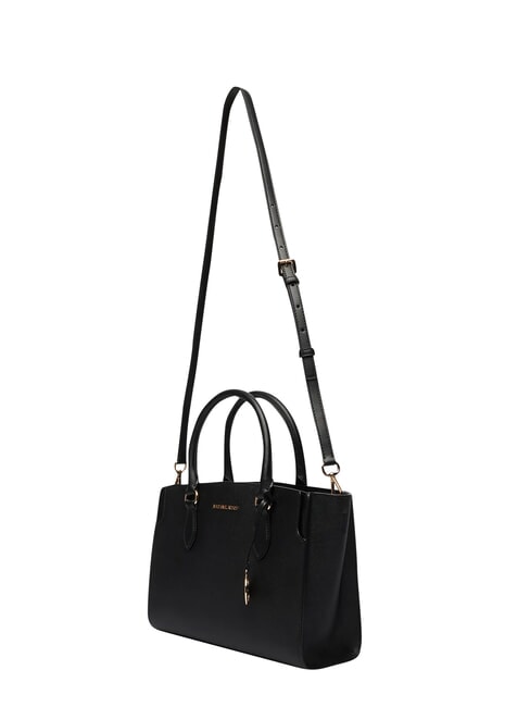 BECCA Borsa a mano con tracolla, in pelle black - Borse Donna