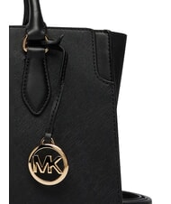 MICHAEL KORS BECCA Borsa a mano con tracolla, in pelle black - Borse Donna - 6