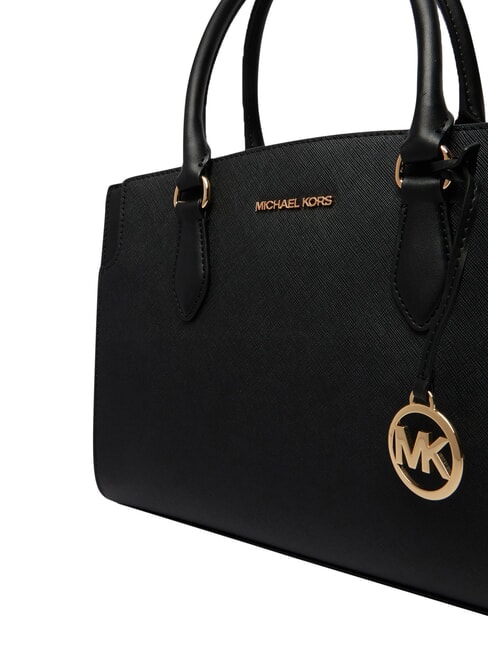 BECCA Borsa a mano con tracolla, in pelle black - Borse Donna