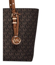 MICHAEL KORS QUINN Borsa tote a spalla, in pelle brn/acorn - Borse Donna - 6