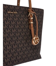 MICHAEL KORS QUINN Borsa tote a spalla, in pelle brn/acorn - Borse Donna - 7