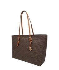 MICHAEL KORS QUINN Borsa shopping a spalla, in pelle brn/acorn - Borse Donna - 4