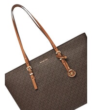 MICHAEL KORS QUINN Borsa shopping a spalla, in pelle brn/acorn - Borse Donna - 5