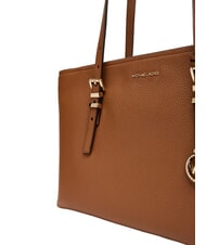 MICHAEL KORS QUINN Borsa shopping media in pelle luggage - Borse Donna - 7