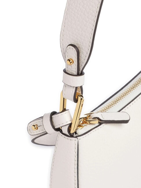 MERVEILLE Borsa a spalla in pelle martellata pearl - Borse Donna