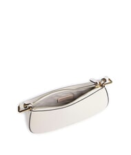 COCCINELLE MERVEILLE Borsa a spalla in pelle martellata pearl - Borse Donna - 4