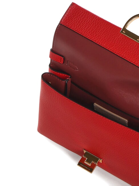 ARLETTIS Mini bag in pelle martellata scarlet - Borse Donna