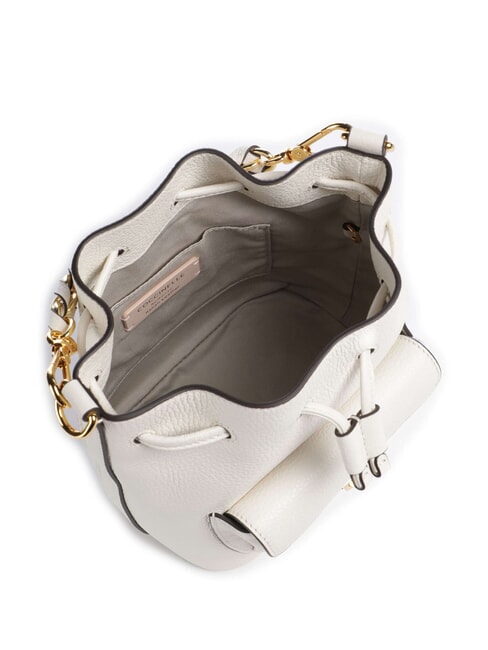 BEAT GENERATION Mini Secchiello in pelle pearl - Borse Donna