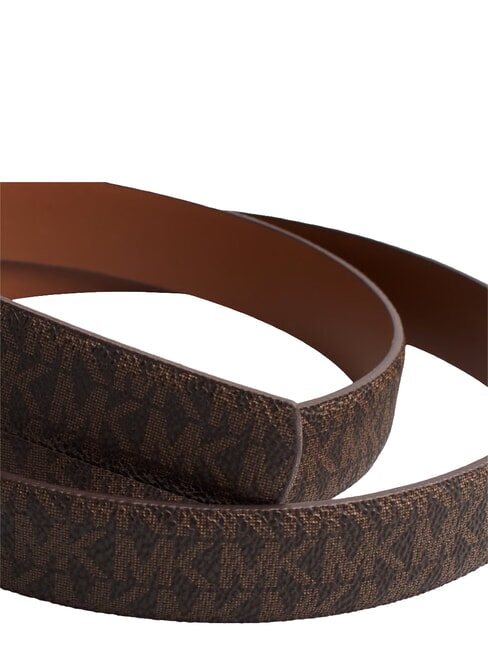BELT Cintura reversibile, in pelle brown - Cinture