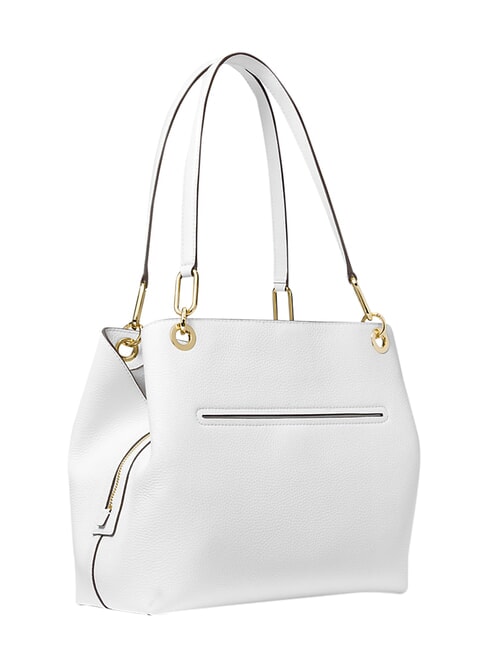 BELT Borsa a spalla, in pelle white - Borse Donna