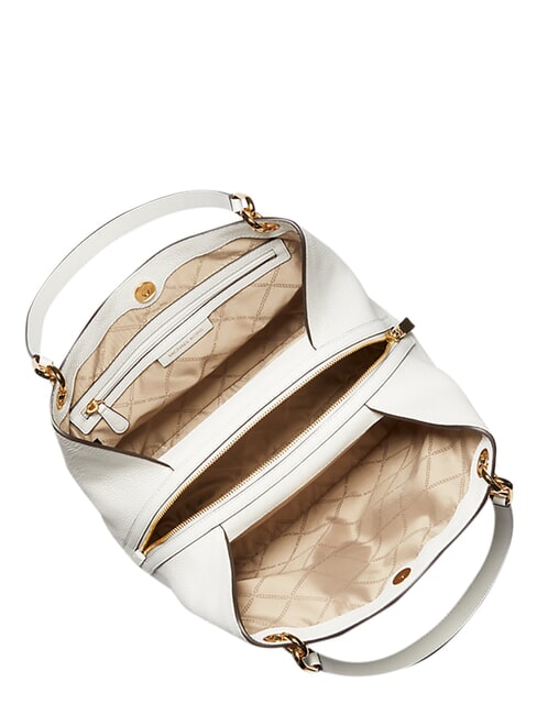 BELT Borsa a spalla, in pelle white - Borse Donna