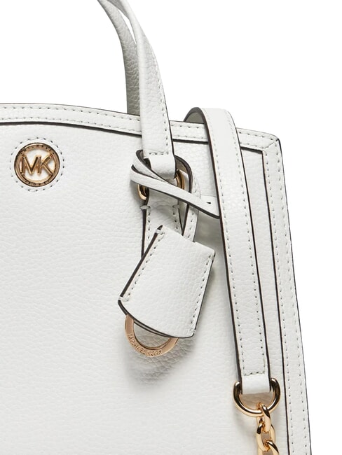 CHANTAL Borsa a mano con tracolla, in pelle white - Borse Donna