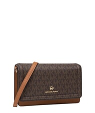 MICHAEL KORS JET SET Borsa mini a tracolla, in pelle brown - Borse Donna - 4