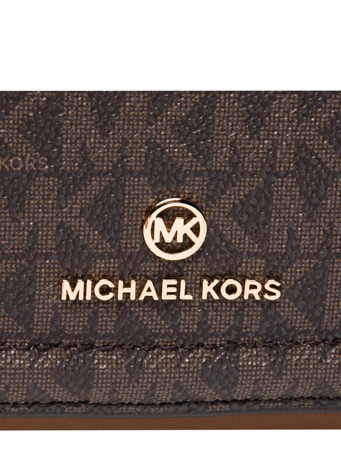 JET SET Borsa mini a tracolla, in pelle brown - Borse Donna