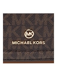 MICHAEL KORS JET SET Borsa mini a tracolla, in pelle brown - Borse Donna - 6