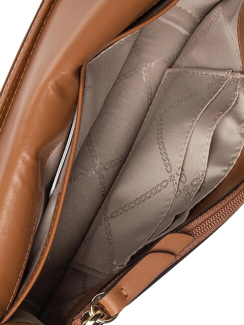 JET SET Borsa mini a tracolla, in pelle brown - Borse Donna